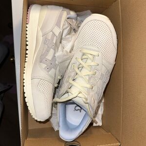 Asics Women's Cream Athletic Shoes